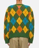 Loewe Argyle Crewneck Knitted Jumper