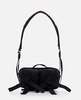 Shoulder Bag With Black Beads And Front Bows