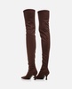 Trap Over The Knee Boots