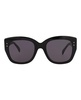 square-frame acetate sunglasses