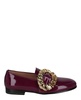 logo buckle loafers