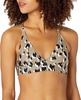 standard lynx reversible halter bikini top in multi