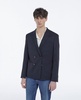 navy double breasted blazer