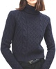 women's andrina sweater in dark grey melange