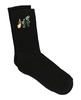 embroidered "hi" crew socks