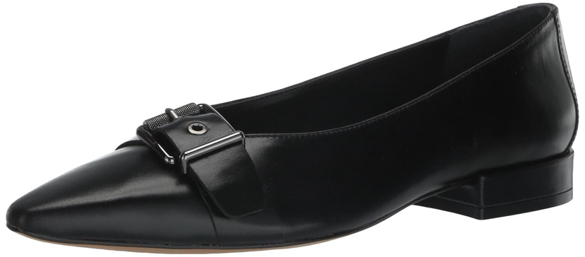 Vince Camuto Women's Megdele Buckle Flat Loafer