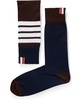 4-Bar cotton socks