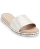 Karl Lagerfeld Paris Women's Bijou Fashion Slide Sandal