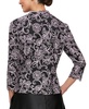 Women's 3/4-Sleeve Embroidered Blouse