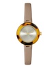 Women's Lenara Acetate Tan Leather Strap Watch 28mm