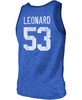 Men's Darius Leonard Royal Indianapolis Colts Name Number Tri-Blend Tank Top