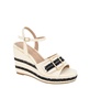 Women's Elo Buckle Detail Wedge Sandals