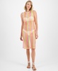 Women's Open Knit Sleeveless Cover Up Dress, Created for Macy's 