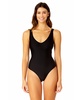 Women's Lace Up Compression One Piece Swimsuit