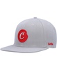 Men's Gray C-Bite Snapback Hat