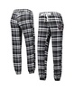 Women's Black Inter Miami CF Mainstay Flannel Sleep Pants