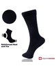 6 Pack Mens Cotton Dress Socks Mid Calf Argyle Pattern Solids Set