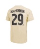 Threads Men's Nathan MacKinnon Cream Colorado Avalanche Dynasty Name Number Tri-Blend T-Shirt