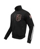 Men's Black Vegas Golden Knights Classic Chenille Full-Zip Track Jacket