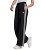 Women's Three Striped Fleece Wide Leg Pants