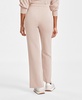 Women's Scuba Wide-Leg Tie-Waist Pants, Created for Macy's 