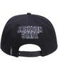 Men's Black Jackson State Tigers Arch Over Logo Evergreen Snapback Hat