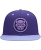 Men's Purple Black Panther Fitted Hat