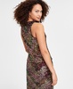 Women's Sequin High-Neck Sleeveless Top, Created for Macy's