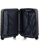 3-Piece Linen Hardside Luggage Set