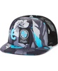 Men's Clothing Black Corsica All-Over Print Trucker Snapback Hat