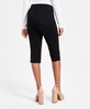 Women's Double-Zip Ponté-Knit Capri Pants, Exclusively at Macy's  