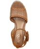 Women's Amber Two-Piece Sculpted Platform Wedge Sandals