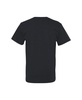 Men's Beveled Emblem Short Sleeve Adult V Neck Premium Cotton Tee / T-Shirt