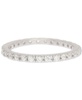 Crystal Eternity Band Ring