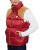 Men's Fabric Block Puffer Vest