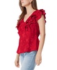 Women's Maila Ruffle-Trim Peplum Top