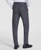 Men's Slim-Fit Gray Plaid Wool-Blend Suit Separate Pants