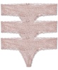 Women's Obsessed Super Soft Low Rise Women's Lace Thong 3Pack