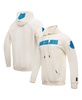 Men's Cream Memphis Grizzlies Triple Tonal DK Pullover Hoodie