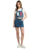 Women's Sleeveless Denim Overalls Top