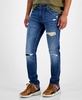 Men's Finnley Slim Fit Tapered Ripped Jeans