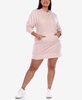 Plus Size Hoodie Sweatshirt Dress