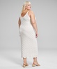 Trendy Plus Size Crochet Sleeveless Dress, Created for Macy's