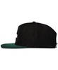 Men's Logo Embroidered Flat-Brim Snapback Hat