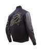 Men's Black Phoenix Suns Gold Stitch Varsity Jacket