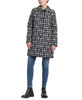 Women's Hooded Printed A-Line Raincoat