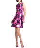 Women's Printed Fit & Flare Dress