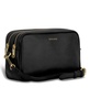 Leather Double-Zip Shoulder Bag