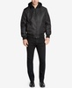 Men's Bomber Jacket with Removable Hooded Inset