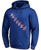 Men's Artemi Panarin Blue New York Rangers Authentic Stack Player Name and Number Pullover Hoodie